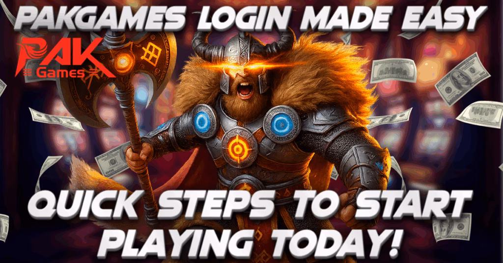 PakGames Login Made Easy