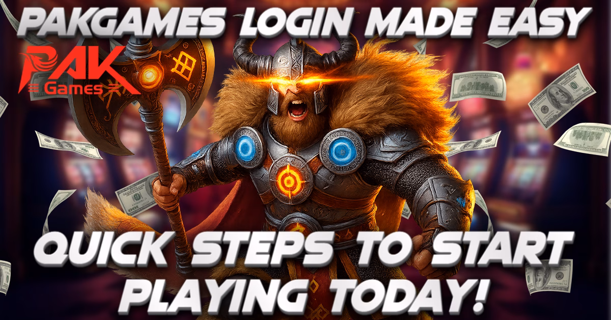 PakGames Login Made Easy